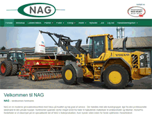 Tablet Screenshot of nag.dk